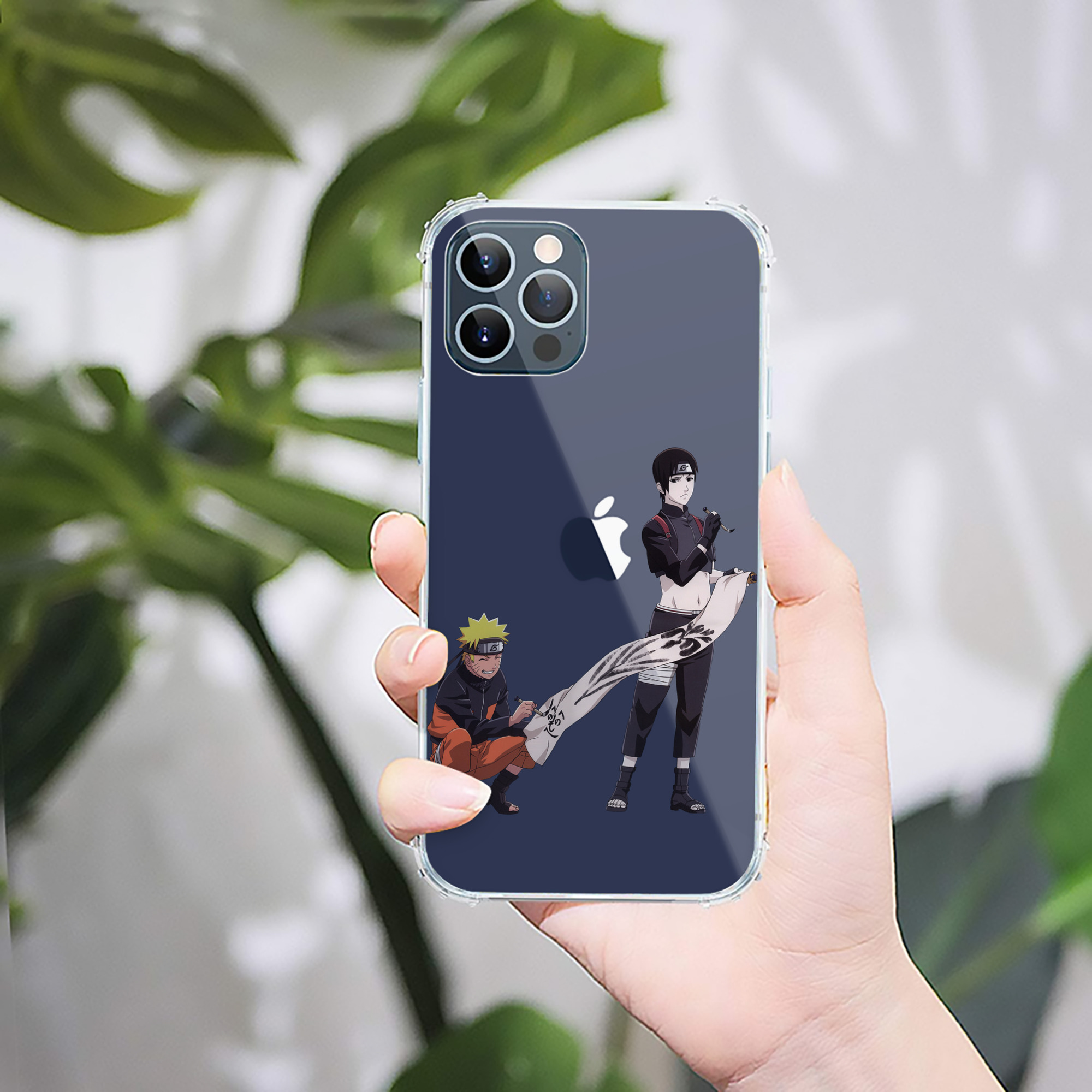 （画像用） NARUTO -ナルト- うずまき ナルト Uzumaki Naruto 【iPhone 12シリーズ対応】透明スマホケース（クリアソフトケース）